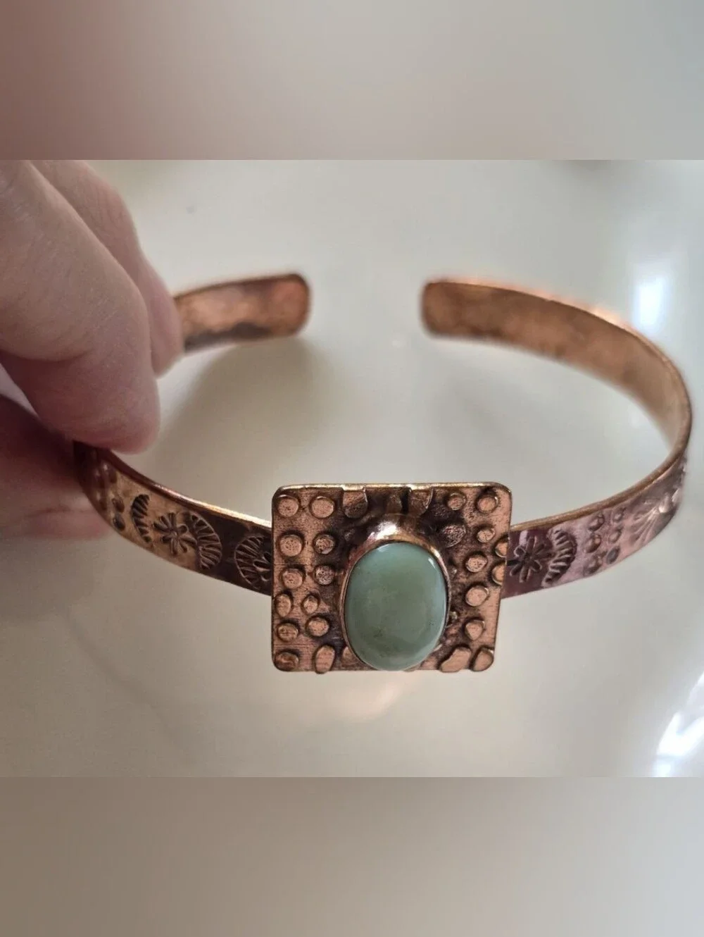 Paloma Copper Cuff Bracelet, Southwestern